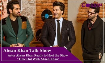 Actor Ahsan Khan Ready to Host "Time Out With Ahsan Khan"