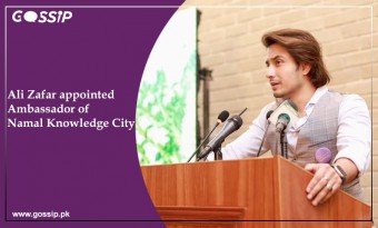 Ali Zafar appointed Ambassador of Namal Knowledge City