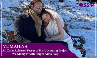 Ali Zafar Releases Teaser of His Upcoming Project 'Ve Mahiya' With Singer Aima Baig