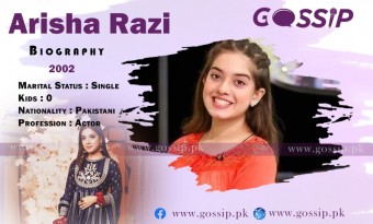 Arisha Razi Biography - Movies & TV Shows, Family, Age, Wedding, Husband, Sister