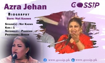 Azra Jehan Biography, Family, Career, Filmography, Awards, And Songs