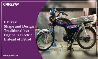 Electric Bikes in Pakistan: Shape and Design Traditional but Engine is Electric Instead of Petrol