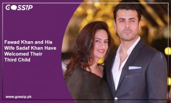Fawad Khan and His Wife Sadaf Khan Have Welcomed Their Third Child