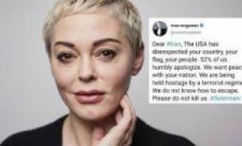 Hollywood actress criticized for apologizing for US attack