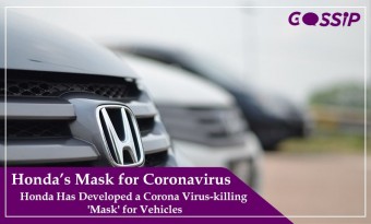 Honda Has Developed a Corona Virus-killing 'Mask' for Vehicles