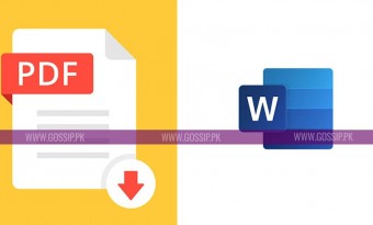 How to Convert Pdf to Word? Step by Step Guide by Gossip.pk