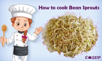 How to cook bean sprouts?