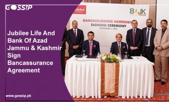 Jubilee Life and Bank of Azad Jammu & Kashmir sign Bancassurance Agreement