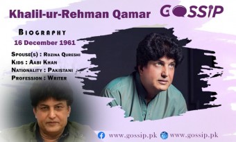 Khalil-ur-rehman Qamar Biography, Education, Family, Dramas and Movies List