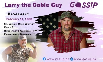 Larry The Cable Guy Biography - Net Worth, Wife, Kids, Salary, Height, Career and much more information