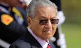 Malaysian Prime Minister Mahathir Mohammed resigned from a designation