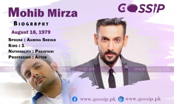 Mohib Mirza Biography, Family, Age, Marriage, Dramas, Movies