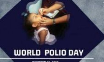 Polio virus  can be Prevented. Today is World Polio Day