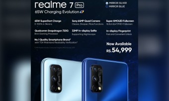 realme 7 Pro Marks Sales Records in Pakistan; Now Available in Offline Markets Nationwide