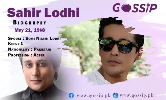 Sahir Lodhi Biography – Career, Education, Movies, and Achievements