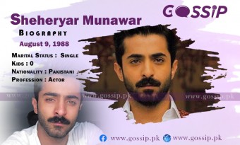 Sheheryar Munawar Biography, Age, Family, Wife, Dramas