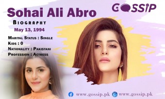 Sohai Ali Abro Biography, Age, Family, Dance, Dramas and Movies list