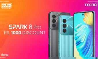 TECNO collaborates with Daraz 12.12 sale to Launch the all-new Spark 8 Pro