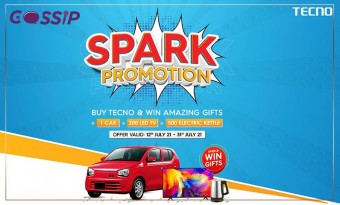 TECNO Spark Promotion: Win a Car