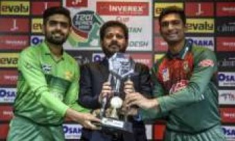 The first match of the T20 series will be played in Pakistan and Bangladesh today