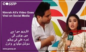 The Interview is Mine, I Will Speak - Nimrah Ali's Video Goes Viral on Social Media
