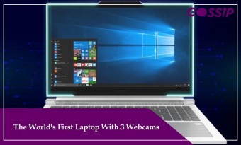 The World's First Laptop With 3 Webcams
