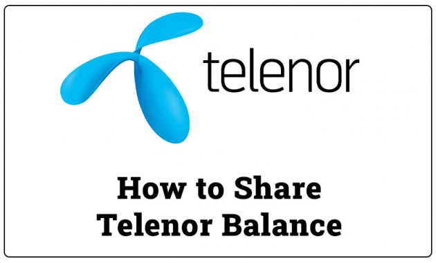 how-to-share-telenor-balance