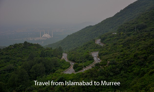 Travel from Islamabad to Murree By Bus, Train or Plane