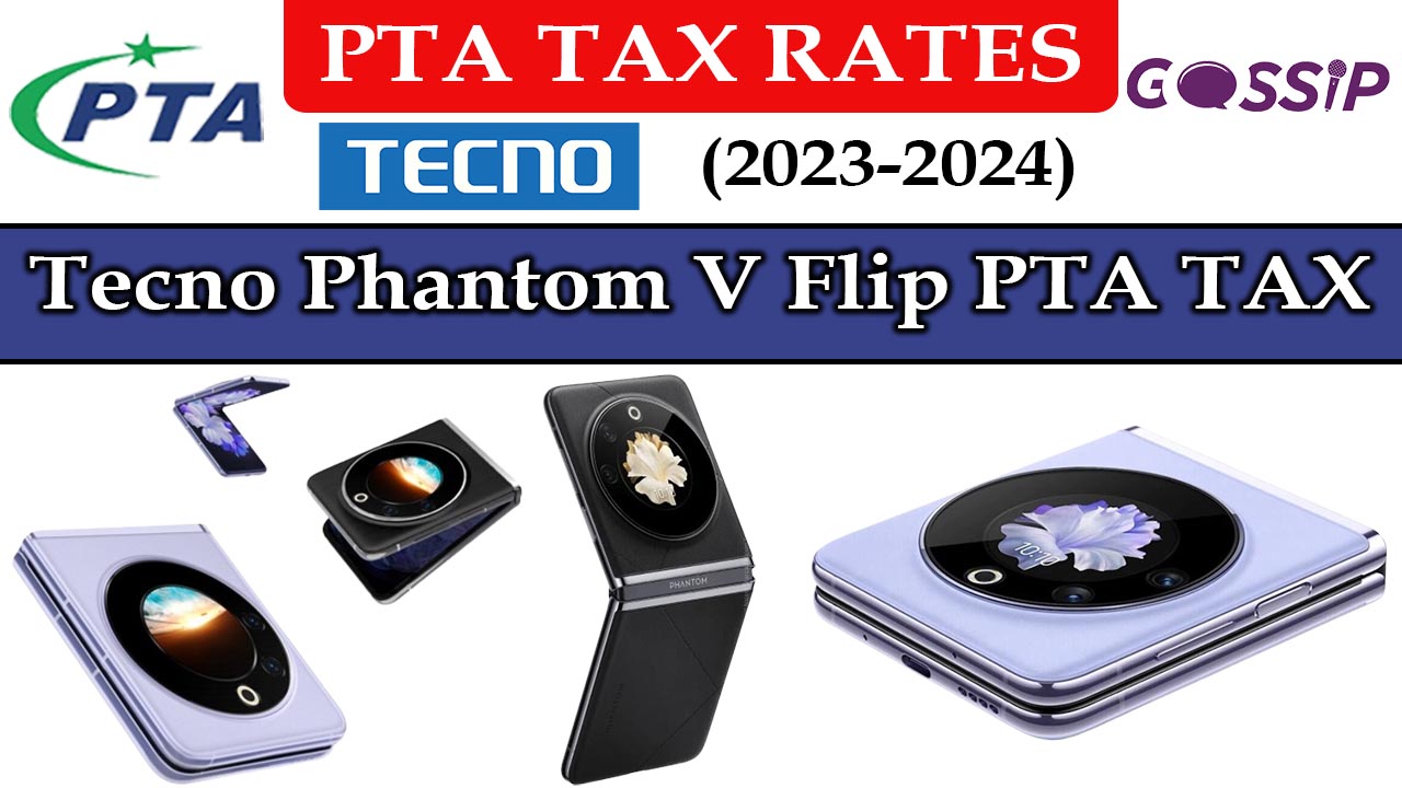 Tecno Phantom V Flip PTA Tax
