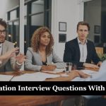Confirmation Interview Questions With Answers