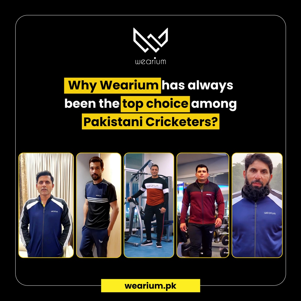 Why Wearium has always been the top choice among Pakistani Cricketers?